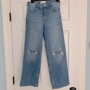 Abercrombie High Rise Wide Leg Jeans 13/14